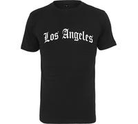 Mister Tee T-Shirt Los Angeles Wording Tee Black S