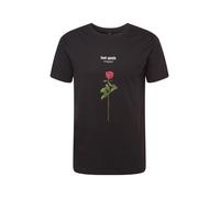 Mister Tee T-Shirt 'Lost Youth Rose' vert / rouge cerise / noir / blanc, Taille XL