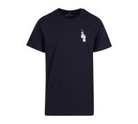 Mister Tee T-Shirt 'Love Sign' rouge sang / noir / blanc, Taille XS