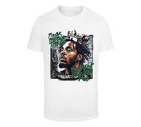 Mister Tee T-Shirt marron / vert / noir / blanc, Taille XL