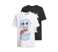 Mister Tee T-Shirt 'Mickey Mouse' bleu clair / rouge sang / noir / blanc, Taille 134-140