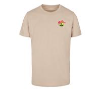 Mister Tee T-Shirt 'Mojito Magic' sable / jaune / vert / rouge, Taille M