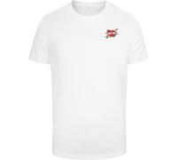 T-shirt Mister Tee Mom Heart Blanc L