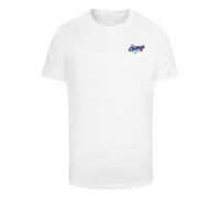 Mister Tee T-Shirt 'Mon Amour' bleu / rouge / noir / blanc, Taille M