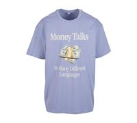 Mister Tee Money Talks Short Sleeve T-shirt Bleu M Homme