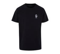 Mister Tee T-Shirt 'More Espresso Less Depresso' noir / blanc, Taille 5XL