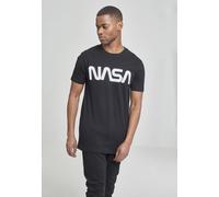 Mister Tee Herren NASA T-Shirt, black, Größe L