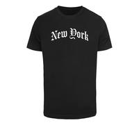 Mister Tee T-Shirt 'New York' noir / blanc, Taille XS