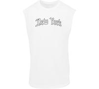 Mister Tee T-shirt New York Wording Sleeveless Tee MT3455 L