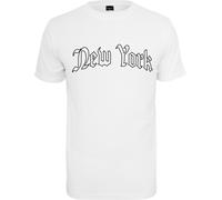 Mister Tee T-shirt New York Wording Tee White XS