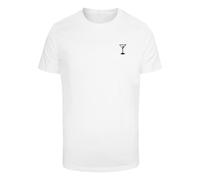 Mister Tee T-Shirt noir / blanc, Taille L