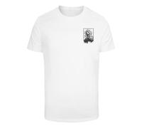 Mister Tee T-Shirt noir / blanc, Taille L