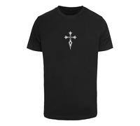 Mister Tee T-Shirt noir / blanc, Taille L