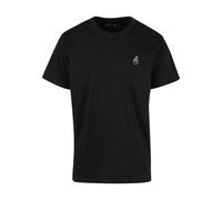 Mister Tee T-Shirt noir / blanc, Taille L