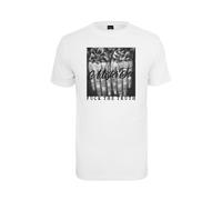 Mister Tee T-Shirt noir / blanc, Taille S
