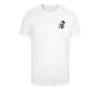 Mister Tee T-Shirt noir / blanc, Taille XL