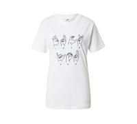 Mister Tee T-shirt noir / blanc, Taille XS