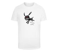 Mister Tee T-Shirt noir / blanc, Taille XS