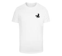 Mister Tee T-Shirt 'Not Afraid' noir / blanc, Taille XXL
