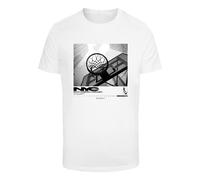 Mister Tee T-Shirt 'NYC Ballin ' gris / noir / blanc, Taille XL