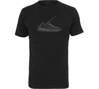 Mister Tee T-shirt One Line Sneaker Tee Black XS