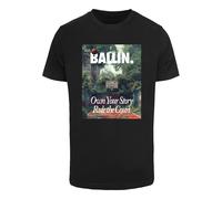 Mister Tee T-Shirt 'Own Your Story' mélange de couleurs / noir, Taille S