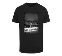 Mister Tee T-Shirt 'Paris' gris / noir / blanc, Taille M