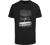 Mister Tee T-Shirt 'Paris' gris / noir / blanc, Taille S