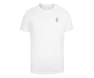 Mister Tee T-Shirt 'Peace Hand' noir / blanc, Taille L