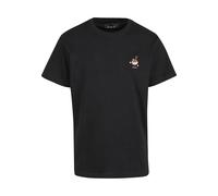 Mister Tee T-Shirt 'Peace Noodles' rouge / noir / blanc, Taille XL