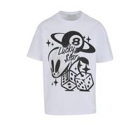 Mister Tee T-Shirt 'Planet Alien' noir / blanc, Taille XL