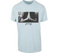 Mister Tee T-shirt Pray Tee bleu océan XXL