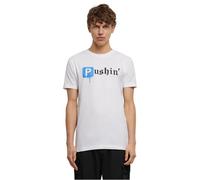 Mister Tee T-Shirt Pushin P pour Homme, Blanc, S