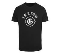 Mister Tee T-Shirt 'Real G' noir / blanc, Taille XS