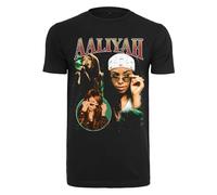 Mister Tee Aaliyah Retro Short Sleeve T-shirt Noir S Femme