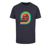 Mister Tee T-Shirt 'Roller Skater' anthracite / mélange de couleurs, Taille XL