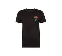 Mister Tee T-Shirt 'Rose' vert / rouge feu / noir, Taille XXL