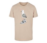 Mister Tee T-Shirt sable / gris / noir / blanc, Taille S