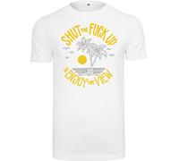 Mister Tee T-shirt Shut the Fuck Up & Enjoy The View Tee XL