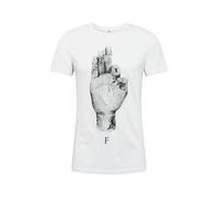 Mister Tee T-Shirt 'Sign' gris / noir / blanc, Taille S