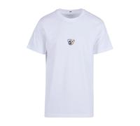 Mister Tee T-Shirt 'Skull Bear' beige / noir / blanc, Taille XL