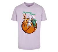 Mister Tee T-Shirt 'Space Fam' violet clair / mélange de couleurs, Taille XS