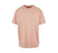 Mister Tee T-Shirt 'Summer Of Love' beige foncé / vert foncé / violet pastel / blanc, Taille XS