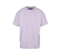 Mister Tee T-Shirt 'Summer Of Love' vert foncé / lilas / rouge clair / blanc, Taille M