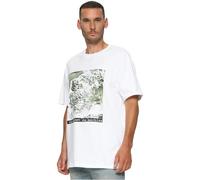 Mister Tee T-Shirt surdimensionné Rage Against The Machine pour Homme, Blanc., XS Grande Taille Taille Tall