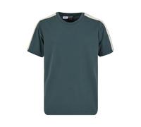 Mister Tee T-Shirt 'Tennis Core' vert foncé / blanc cassé, Taille 134-140