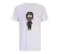 Mister Tee T-Shirt 'Texas Sketch 2.0' chocolat / noir / blanc, Taille XXL