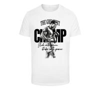 Mister Tee T-Shirt 'The Greatest' noir / blanc, Taille XS
