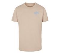 Mister Tee T-Shirt 'The Pasta Lover Club' sable / azur / orange / rouge, Taille XL
