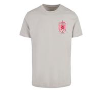 Mister Tee T-Shirt 'Toro Espanol' gris / rouge, Taille L